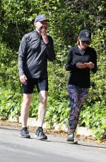 LISA JOYNER and Jon Cryer Out Jogging in Los Angeles 05/07/2023