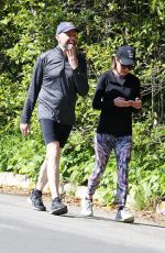 LISA JOYNER and Jon Cryer Out Jogging in Los Angeles 05/07/2023