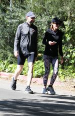 LISA JOYNER and Jon Cryer Out Jogging in Los Angeles 05/07/2023