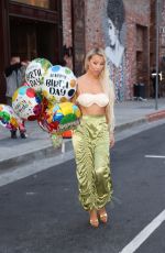 LISA OPIE Out Celebrates Her Birthday in Los Angeles 05/09/2023