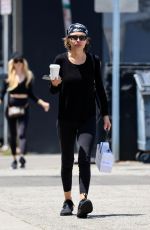 LISA RINNA Leaves Dr. Barbara Sturm Store in Los Angeles 05/07/2023