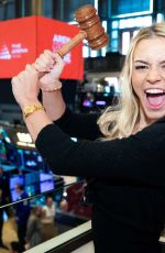 LIVVY DUNNE, BROOKS NADER and YUMI NU Ringing the Opening Bell at New York Stock Exchange 05/18/2023