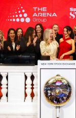 LIVVY DUNNE, BROOKS NADER and YUMI NU Ringing the Opening Bell at New York Stock Exchange 05/18/2023