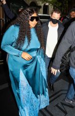 LIZZO Arrives at Her Hotel in New York 04/30/2023