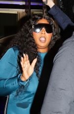 LIZZO Arrives at Her Hotel in New York 04/30/2023