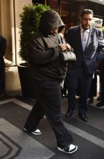 LIZZO Leaves Mark Hotel in New York 05/02/2023