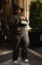 LIZZO Leaves Mark Hotel in New York 05/02/2023
