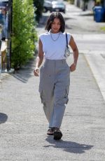 LORI HARVEY Leaves Community Goods Cafe on Melrose Place in West Hollywood 05/06/2023
