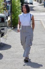 LORI HARVEY Leaves Community Goods Cafe on Melrose Place in West Hollywood 05/06/2023