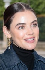 LUCY HALE Arrives at Her Hotel in Paris 05/11/2023