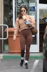 LUCY HALE at The Coffee Bean & Tea Leaf in Studio City 05/26/2023