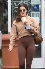 LUCY HALE at The Coffee Bean & Tea Leaf in Studio City 05/26/2023