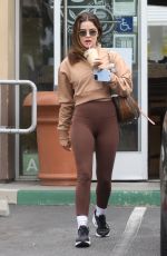 LUCY HALE at The Coffee Bean & Tea Leaf in Studio City 05/26/2023
