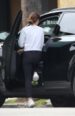 LUCY HALE Grabs a Drink from Bluestone Coffee in Los Angeles 05/14/2023