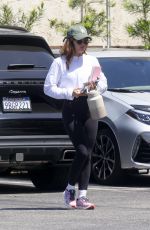 LUCY HALE Heading to a Gym for Workout in Studio City 05/20/2023