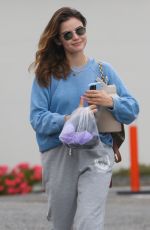 LUCY HALE Leaves a Pilates Class in Hollywood 05/24/2023