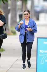 LUCY HALE Leaves Morning Workout Class in Los Angeles 05/21/2023