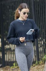LUCY HALE Out Hiking in Los Angeles 05/19/2023