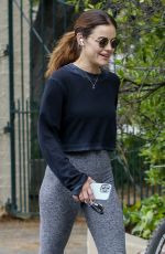 LUCY HALE Out Hiking in Los Angeles 05/19/2023