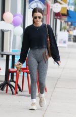 LUCY HALE Out Hiking in Los Angeles 05/19/2023