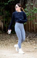 LUCY HALE Out Hiking in Los Angeles 05/19/2023