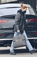 MADELAINE PETSCH Arrives at LAX in Los Angeles 04/30/2023