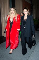 MADELYN CLINE and KATE HUDSON Arrives at a Met Gala Afterparty in New York 05/01/2023