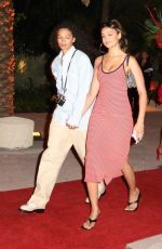 MADISON BAILEY and EMMA POWELL Arrives at Carbone
