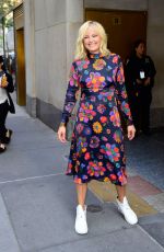 MALIN AKERMAN Arrives at GMA Studio in New York 05/11/2023