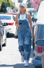 MALIN AKERMAN in Dungaree Out in Los Angeles 05/08/2023