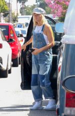 MALIN AKERMAN in Dungaree Out in Los Angeles 05/08/2023