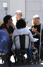 MALIN AKERMAN Out for Lunch with Friends in Los Angeles 05/08/2023