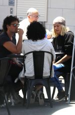 MALIN AKERMAN Out for Lunch with Friends in Los Angeles 05/08/2023