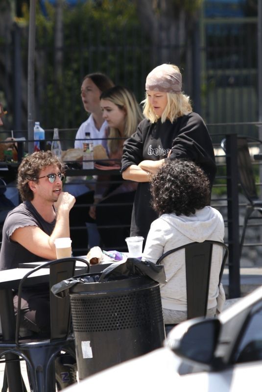 MALIN AKERMAN Out for Lunch with Friends in Los Angeles 05/08/2023
