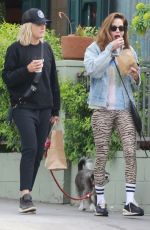 MALIN AKERMAN Out with Her Dog ad MICHELLE MONAGHAN in Los Feliz 05/02/2023