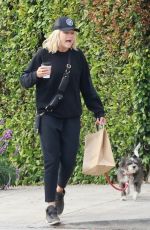 MALIN AKERMAN Out with Her Dog ad MICHELLE MONAGHAN in Los Feliz 05/02/2023