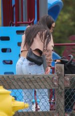 MARALEE NICHOLS Out at a Park in Los Angeles 04/27/2023 