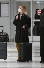 MARGOT ROBBIE Arrives at Airport in New York 04/30/2023