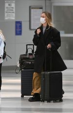 MARGOT ROBBIE Arrives at Airport in New York 04/30/2023
