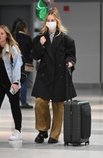 MARGOT ROBBIE Arrives at Airport in New York 04/30/2023