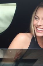 MARGOT ROBBIE Leaves Her Hotel in New York 05/02/2023