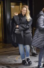 MARGOT ROBBIE Leaves Her Hotel in New York 05/03/2023