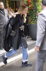 MARGOT ROBBIE Leaves Her Hotel in New York 05/03/2023