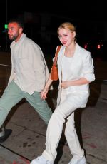 MARIA BAKALOVA Out for Dinner Date at Craig