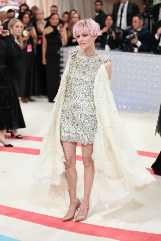 MARION COTILLARD at 2023 Met Gala Celebrating Karl Lagerfeld: A Line of Beauty in New York 05/01/2023