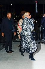 MARY J. BLIGE Arrives at Standard Hotel Met Gala Afterparty in New York 05/01/2023