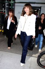 MARY STEENBURGEN and CANDICE BERGEN Leaves Watch What Happen