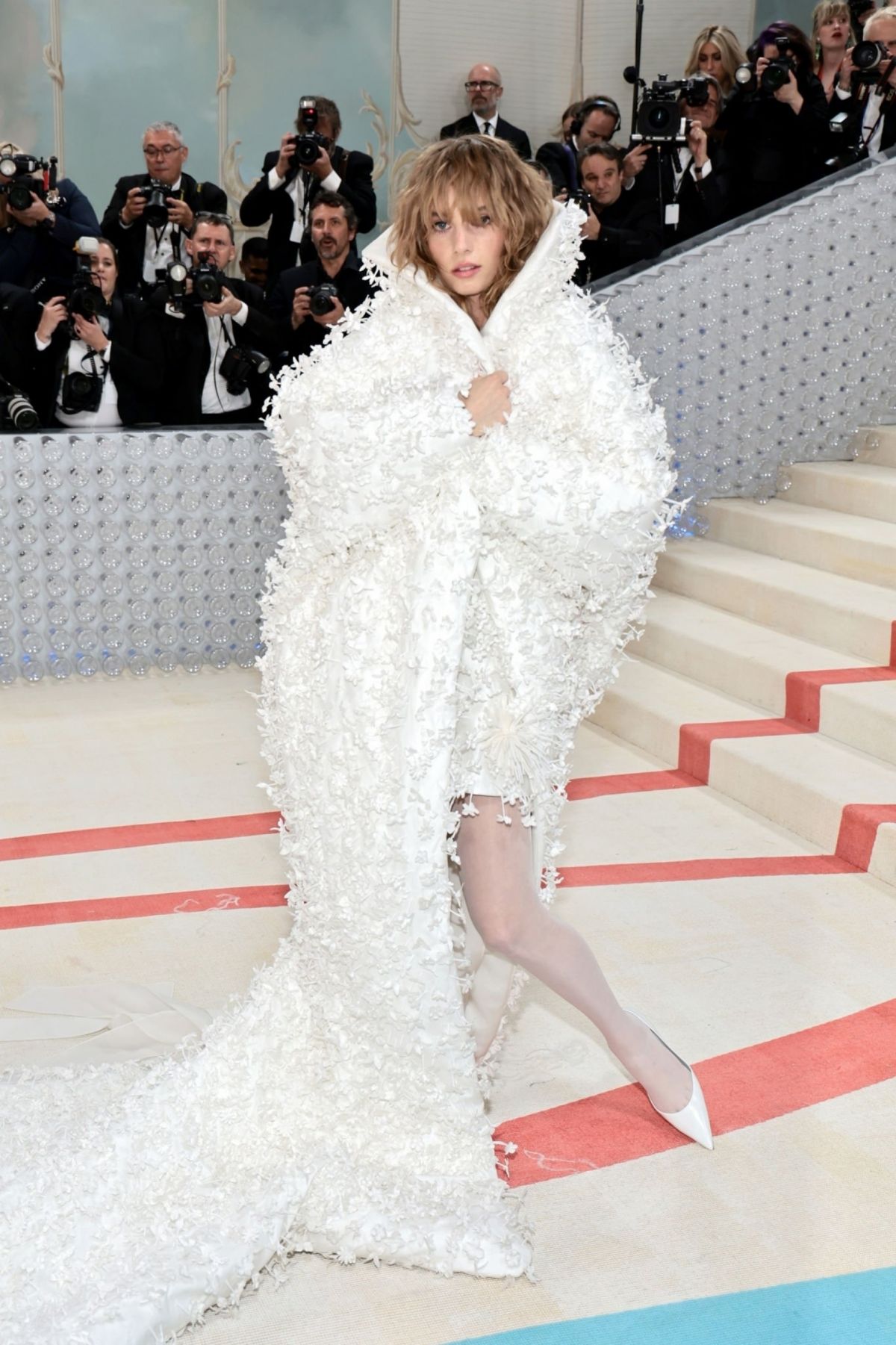 MAYA HAWKE at 2023 Met Gala Celebrating Karl Lagerfeld: A Line of ...