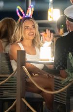 MEGAN BARTON HANSON and James Lock Out in Marbella 05/14/2023