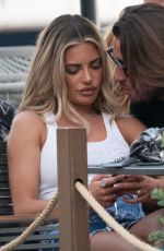 MEGAN BARTON HANSON and James Lock Out in Marbella 05/14/2023